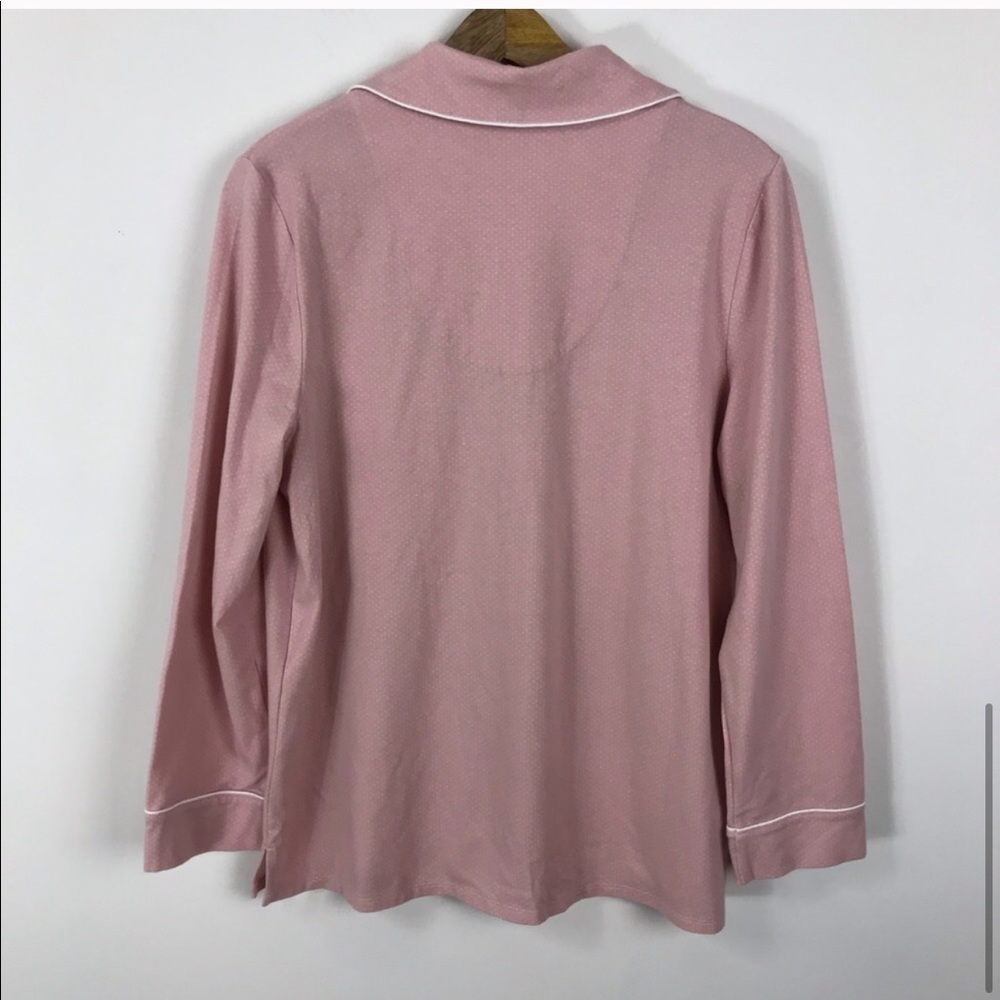 Soma Embraceable Pink Micro Dot Pajama Set Sz. M - Picture 6 of 8